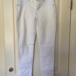 Paige white maternity jeans